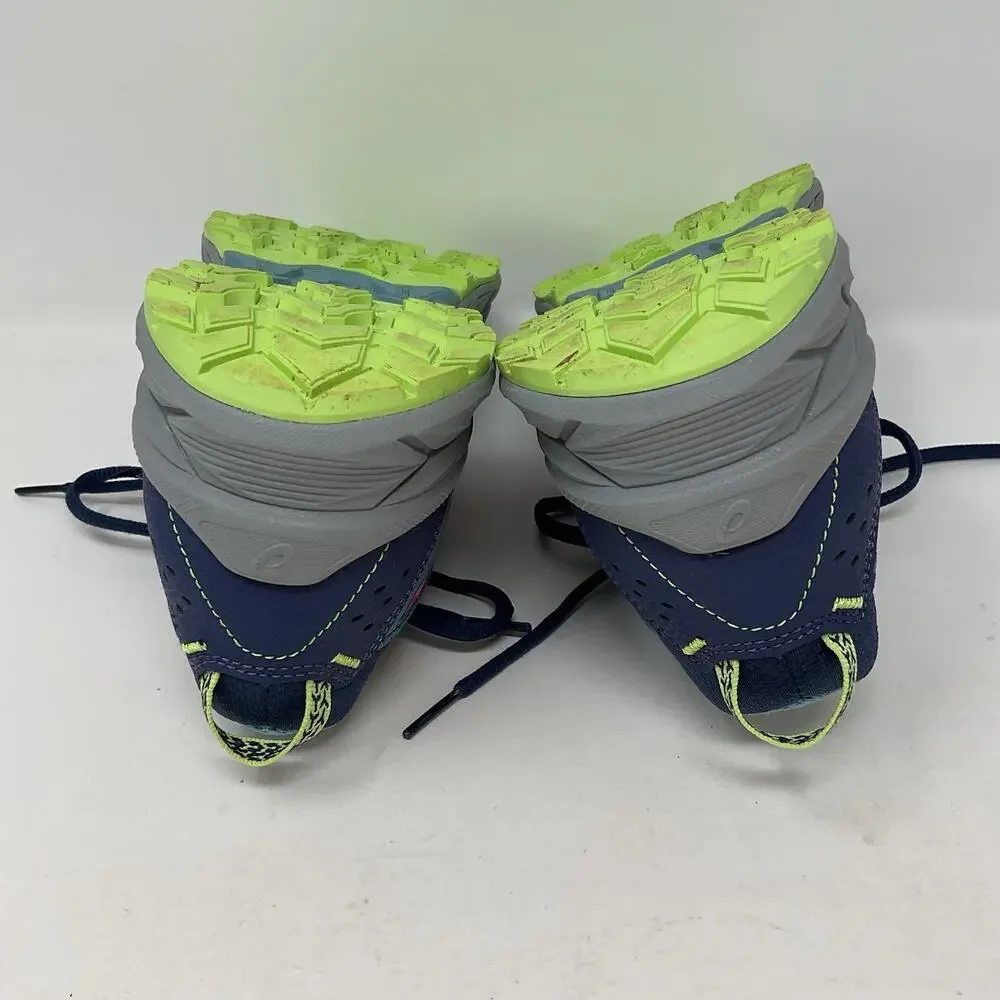 ASICS Shoes Pre Venture 9 Grade School Big Kids Size US 7 EU 40‎ Blue Hot Pink